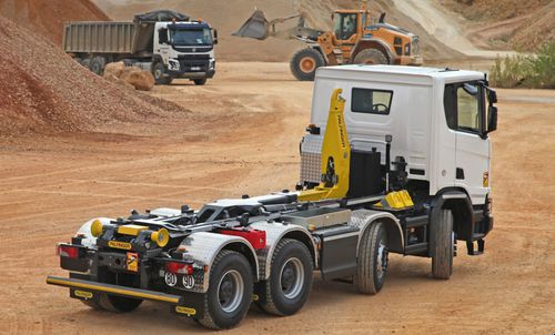 Bras de levage à crochet pour camions - HT 26 A ACTS - Palfinger - télescopique