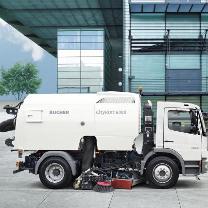 Balayeuse pour véhicule porteur - CITYFANT 6000 - Ros Roca - diesel / de voirie