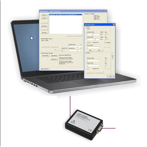 Logiciel d'interface - ZED Ziegler Electronic Devices GmbH - de commande / Windows