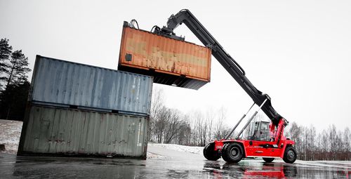 Chariot élévateur télescopique porte-conteneur - DRG100-120 - Kalmar