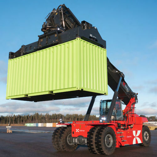 Chariot élévateur électrique - ERG450 series - Kalmar - à conducteur porté assis / de manutention / compact