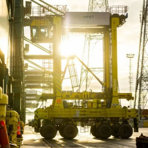 Chariot cavalier pour container - Kalmar - électrique / à moteur diesel