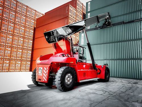Chariot élévateur télescopique porte-conteneur - max. 45 000 kg | DRT series - Kalmar