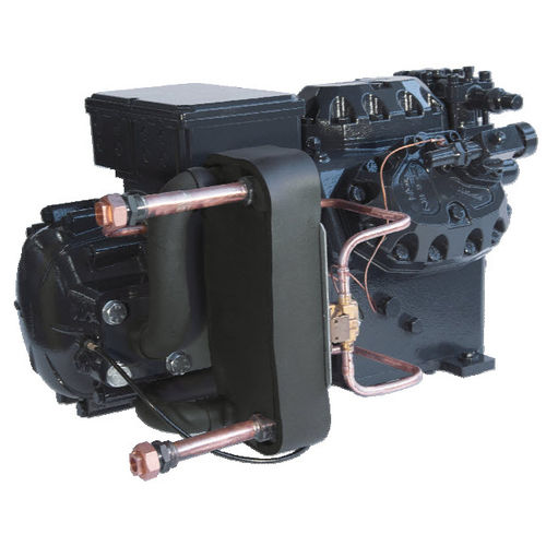 Compresseur frigorifique semi-hermétique - 2S-H6 series - Officine Mario Dorin Spa - à piston / R404A / R507