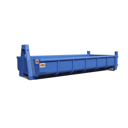 Conteneur à déchets en métal - 010x series - AJK NV - pour déchets industriels / pour le recyclage / à 2 roues