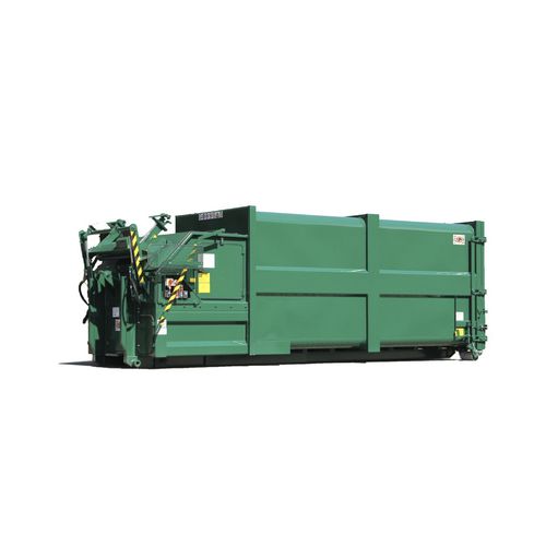 Compacteur de déchets stationnaire - N series - AJK NV - monobloc / horizontal / hydraulique