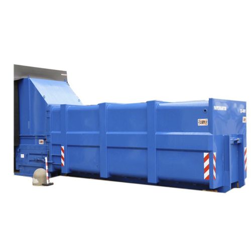 Compacteur de déchets pour tri sélectif - 010x series - AJK NV - stationnaire / horizontal / hydraulique