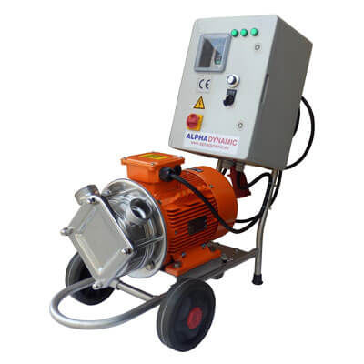 Pompe à rotor - AD  - ALPHADYNAMIC PUMPS (UK) LTD - à eau / électrique / mobile