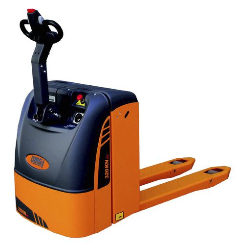 Transpalette électrique - 320 KN ac - OMG S.p.A. - à conducteur accompagnant / multifonction / de chargement
