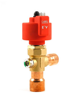 Vanne pour gaz - E3V smart - CAREL - pour sonde de température / d'expansion