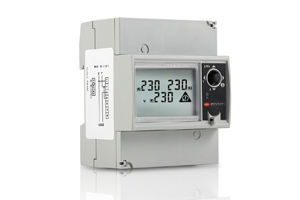 Compteur d'énergie électrique triphasé - MT100D2100 - CAREL - sur rail DIN