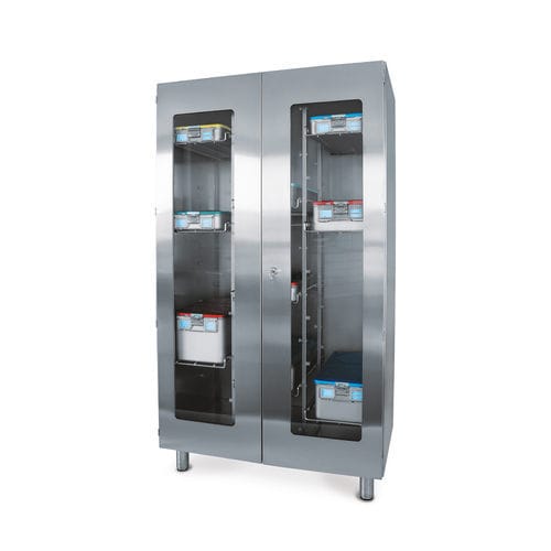 Armoire de stockage - 504 series - Conf Industries S.r.l. - au sol / à étagères / à double porte