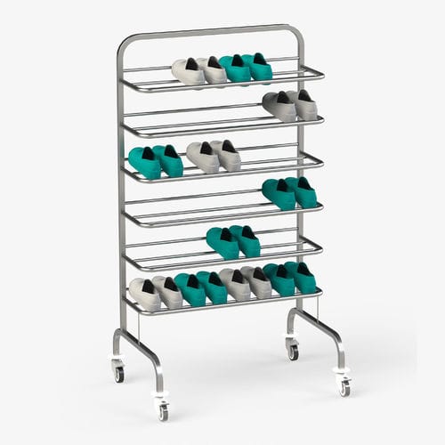 Support de sabot - FR-PZ6 - Conf Industries S.r.l. - en acier inoxydable / mobile