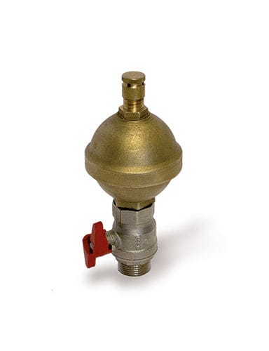 Soupape de décharge à air - k02a-180-180F - ACMO S.p.A. - pour eau / en laiton / à bride