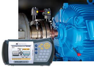 Système d'alignement à sécurité intrinsèque - ATEX, IECEx | ROTALIGN smart EX - PRÜFTECHNIK Alignment Systems GmbH