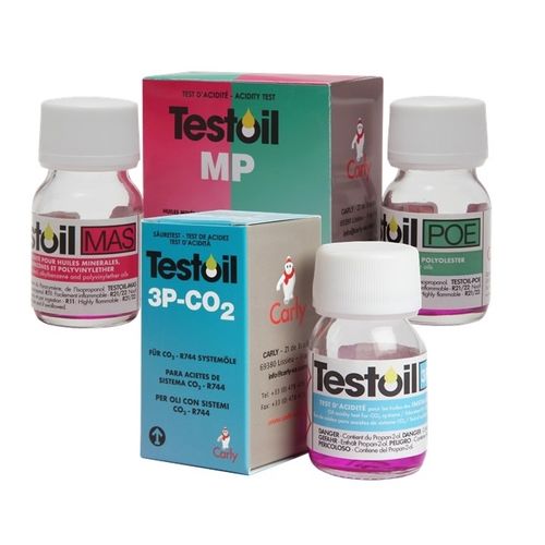 Kit de test d'acidité - TESTOIL - CARLY - manuel / pour huile / de process