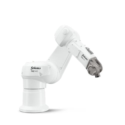 Robot articulé - TX2-140 Stericlean - Stäubli Robotics - 6 axes / au sol / pour montage au plafond