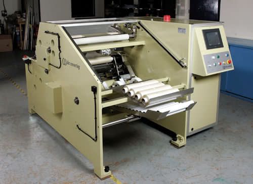 Enrouleur-dérouleur automatique - ALPHAMATIC  - Alpha Converting Equipment Ltd. - de film / d'étiquettes / de papier