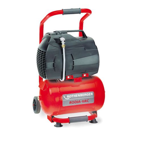 Pompe à vide lubrifiée - RODIA-VAC - ROTHENBERGER - mono-étagée / portable