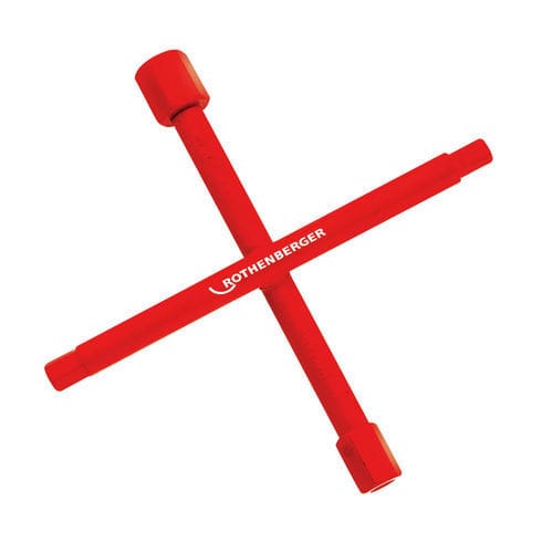 Clé en croix à tête hexagonale - 351044 - ROTHENBERGER