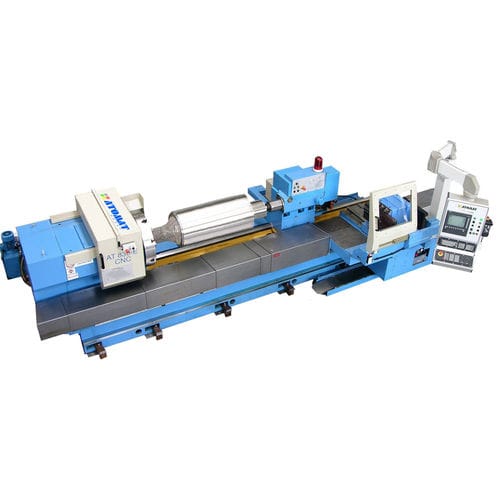 Tour CNC - 840 sl  - Atomat S.p.A. a socio unico Steel and Tungsten Carbide Rolls - horizontal / pour usage intensif / rainurage