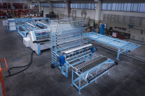 Machine de soudage à haute vitesse - SPEEDWELD 130, SPEEDWELD 170 - A.W.M. S.p.A. Automatic Wire Machines - pour treillis / double tête