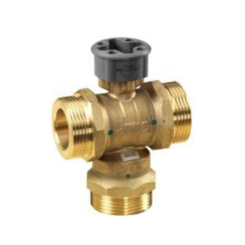 Vanne à boisseau sphérique - VBG3 series  - Honeywell Environmental & Combustion Controls EMEA - à actionneur électrique / de contrôle / de mélange