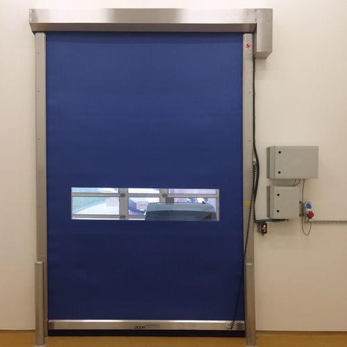 Porte à enroulement - DS350, DS375 - Door System A/S - en tissu / pour l'intérieur / pour l'extérieur