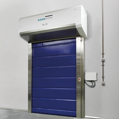 Porte à enroulement - DS800, DS850 - Door System A/S - en acier inoxydable / en tissu / pour l'intérieur