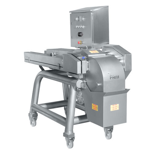 Cubeuse de viande - Yuran Hytec 240 - FAM nv - pour poisson / pour fruits et légumes / en acier inoxydable