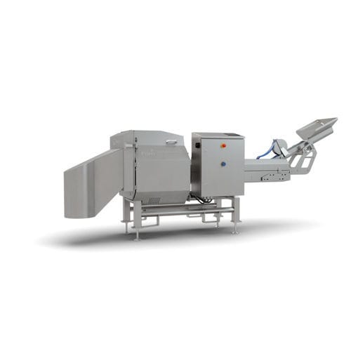 Trancheuse de pommes de terre - Volantis™ - FAM nv - automatique / à couteaux / sur pied