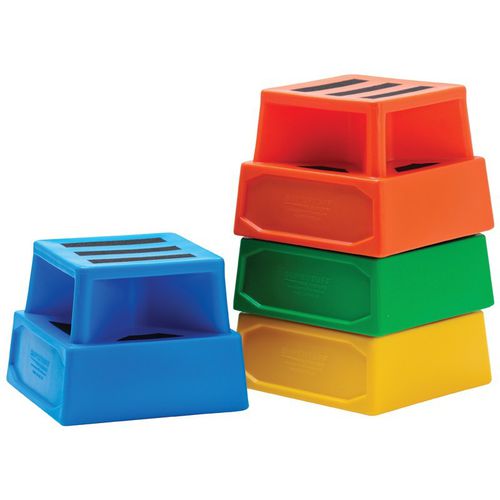 Escabeau en plastique - STSS01 - Fletcher European Containers Ltd - portatif