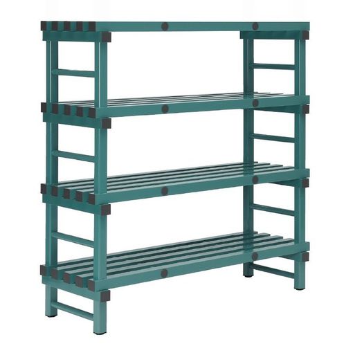 Rayonnage pour entrepôt de stockage - 4SHELFSINGLE - Fletcher European Containers Ltd - à étagères / en plastique