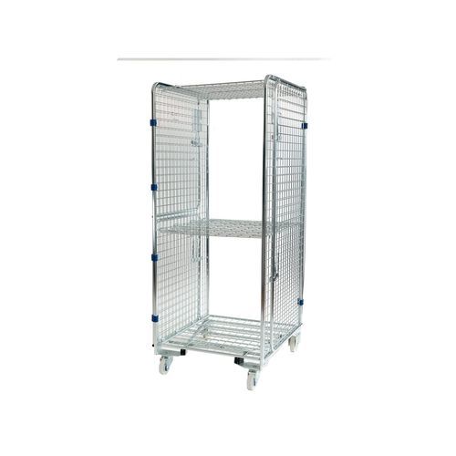 Roll-conteneur emboîtable - Compactainer® - K. Hartwall Ltd - à étagères / antivol