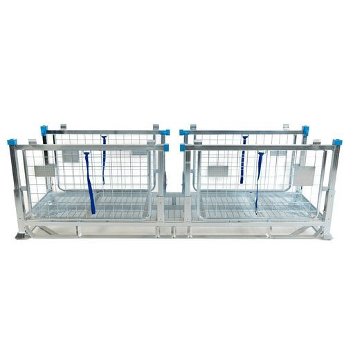Caisse-palette pliable - SmartCube® Jumbo - K. Hartwall Ltd - grillagée / de transport / de protection