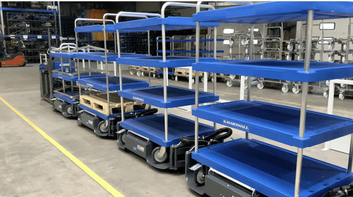 Remorqueur de remorquage - LIFTLINER® - K. Hartwall Ltd - électrique / sur roues / autoguidé