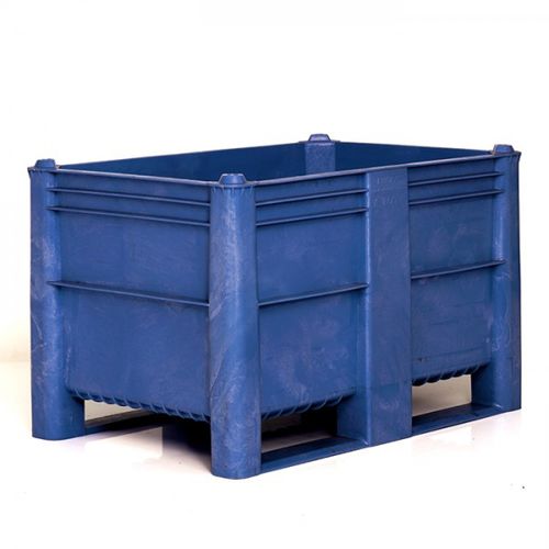 Caisse-palette en HDPE - D1208A - Mailbox: Stamford Products Ltd - pour l'industrie alimentaire / avec couvercle