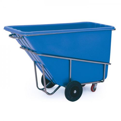 Benne basculante pour déchets - R89 - Mailbox: Stamford Products Ltd - avec roues / ouvert / en plastique