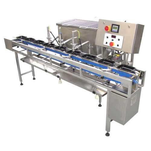 Ligne de remplissage automatique - Riggs Auto Pack Ltd - de barquettes / pour produits alimentaires / de liquides