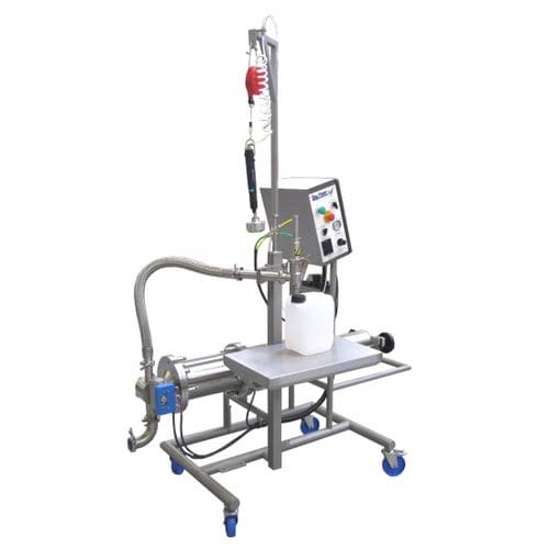 Machine de remplissage semi-automatique - Riggs Auto Pack Ltd - de canettes / pour produits alimentaires / d'huile