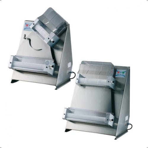 Le Rouleau à Pâtisserie D'acier Inoxydable Avec L'épaisseur Sonne Le Rouleau Réglable De Devoir