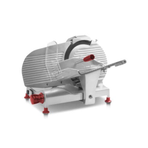 Trancheuse gravitaire - 300-350 - Swedlinghaus srl - à viande / automatique / aluminium