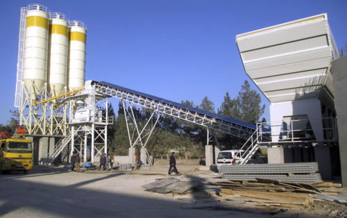 Centrale à béton stationnaire - GBS-140 - GOKER Contruction Machines