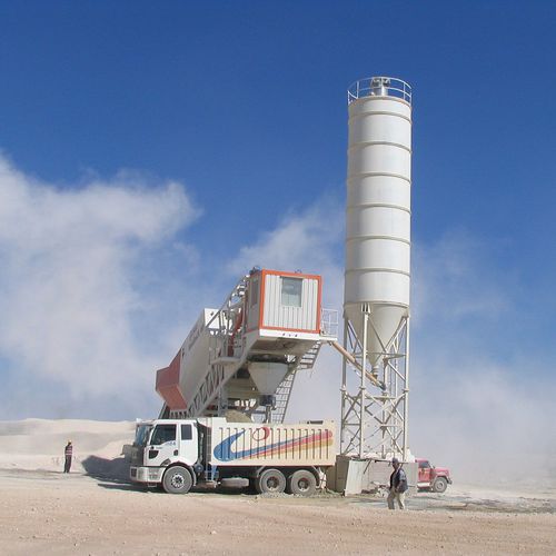 Centrale à béton mobile - MobilmiX 30 - GOKER Contruction Machines