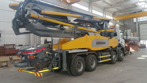Pompe à béton automotrice - 41 M5 XXT - GOKER Contruction Machines