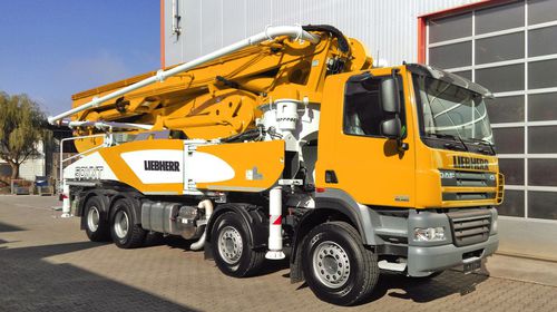Pompe à béton automotrice à piston - 5 M5 XXT - GOKER Contruction Machines