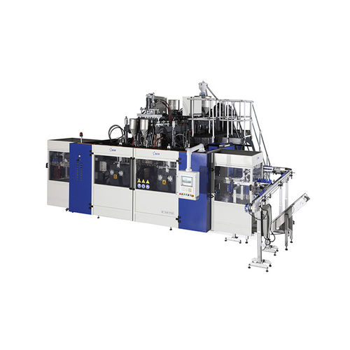 Machine de soufflage multi-empreintes - B15D-750  - Suzhou Bestar Blow Molding Machinery Co.,Ltd. - d'extrusion / à station double / entièrement automatique