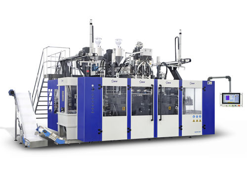 Machine de soufflage pour bouteilles - B20D-900 - Suzhou Bestar Blow Molding Machinery Co.,Ltd. - d'extrusion / pour conteneur avec poignée / à station double
