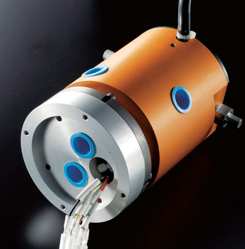 Collecteur tournant électrique - PN-ZERO seroes - BL AUTOTEC - pneumatique / pour table rotative / compact