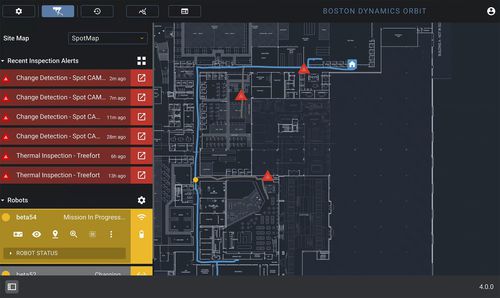 Logiciel de gestion - Orbit - Boston Dynamics - d'analyse / de suivi / temps réel